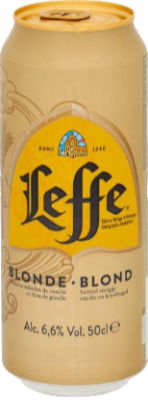 Leffe Blond blik van 0,50 liter